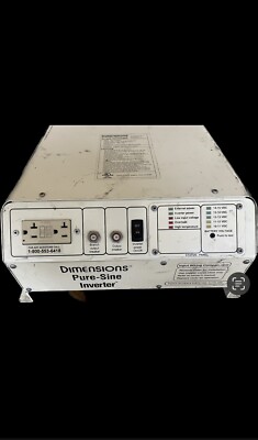 SENSATA DIMENSIONS 12/1800N Low Frequency 1800 WATT 12 Volt Heavy