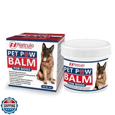 Natrulo Pet Paw Balm for Dog - Natural Healing Ointment for Itchy Paws, Groom