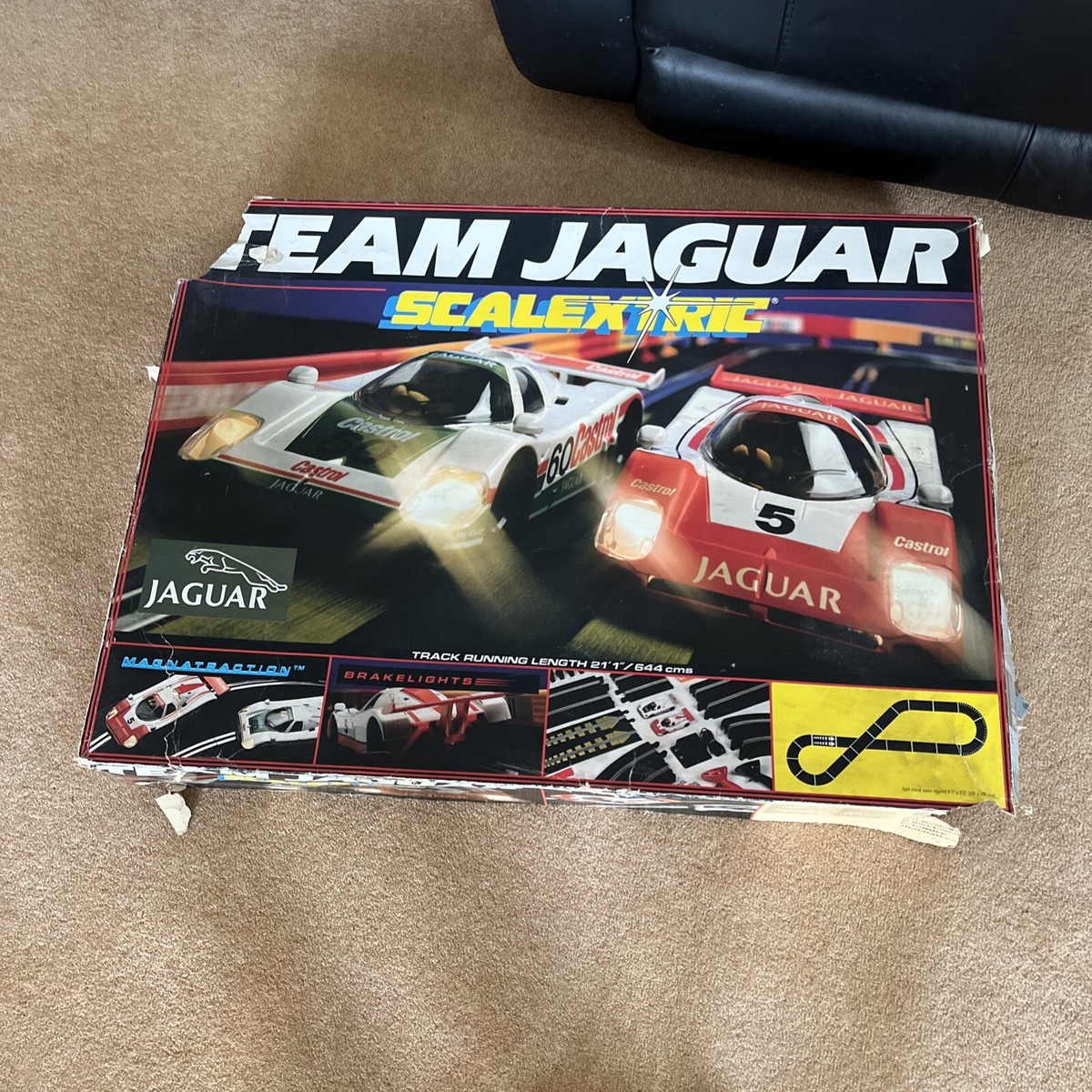 large scalextric set used UK