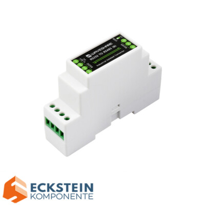 WaveShare RS232 To RS485 Converter (B) Active Digital Isolator Rail-Mount