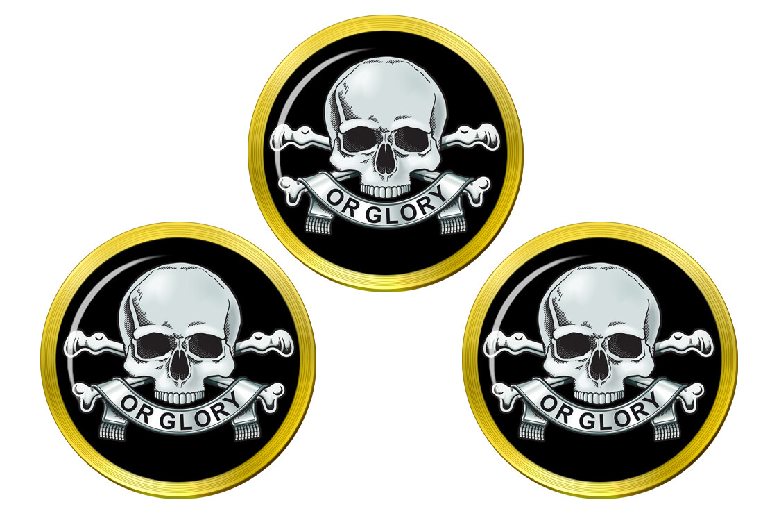 17th Lancers (Duke of Cambridge's Own), British Army Golf Ball Markers