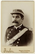 HANDSOME GENTLEMAN DRESSED IN FRATERNAL UNIFORM IN HAVERHILL, MASSACHUSETTS