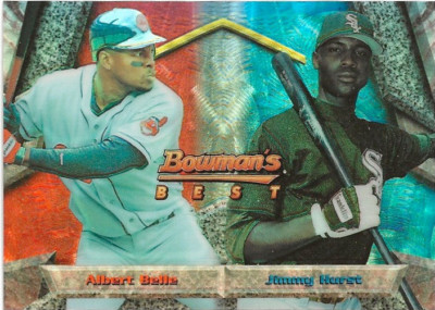 1994 Bowman's Best Albert Belle Jimmy Hurst Refractor SP RC