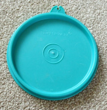 11,5cm Durchmesser Vintage Tupperware Deckel mit Lasche bis zum Rand für 10-10,2cm Schüssel