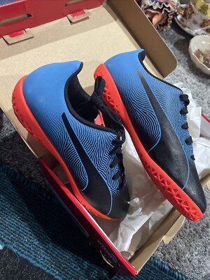 PUMA SPIRIT II IT Soccer Cleats Youth 3C Black Blue Red Blast Shoes NEW |  eBay