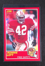 1989 Score - Ronnie Lott #215 NM-MT+