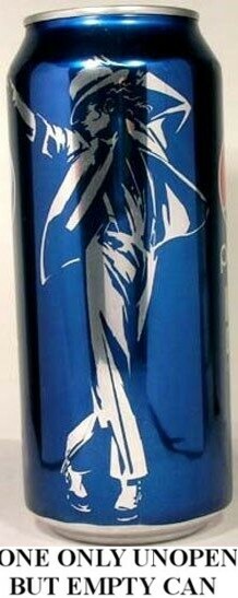 Pepsi Michael Jackson King of Pop Bad Album EMPTY UNOPEN 16oz