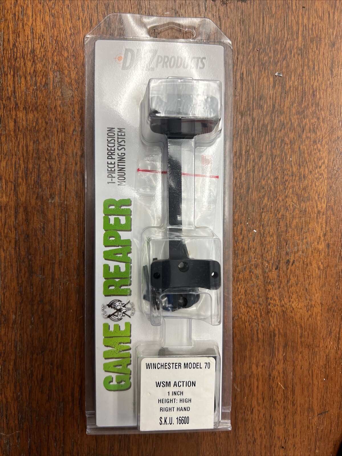 DNZ Game Reaper Scope Mount For Winchester Model 70 WSM Action 1" High