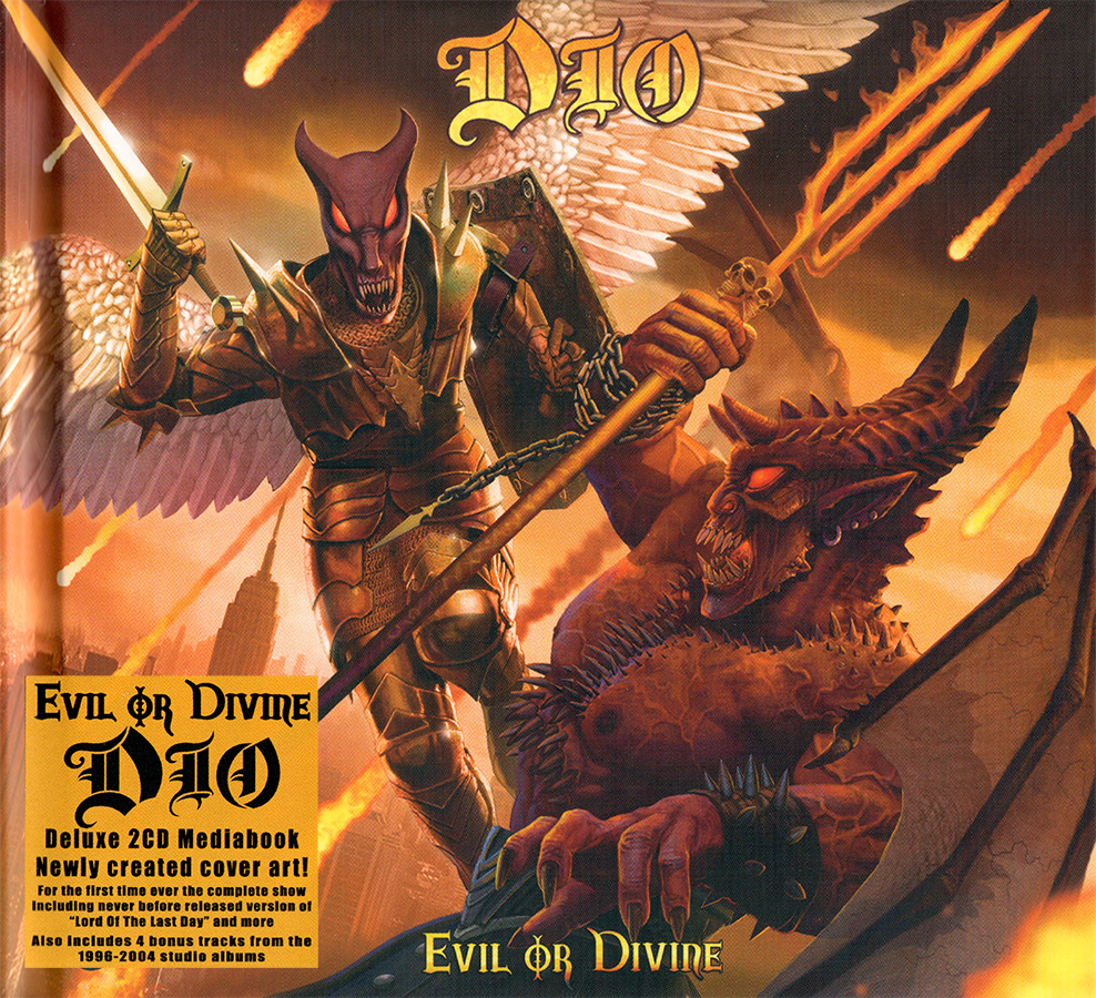 リマスター盤！2CD！DIO / ディオ / EVIL OR DIVINE DIO ~ Evil Or Divine (2005) CD 2021 BMG Rights Management •• NEW