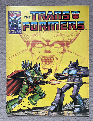 TRANSFORMERS G1 | Marvel UK Comics | issue #147 | The Legacy of Unicron! | used