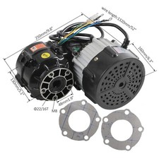 48V 1000W Differential Motor for Electric Tricycle Go Karts Golf Carts 4 Wheeler