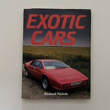 Exotic  Cars by Richard Nichols  (Hardback, 1988)
