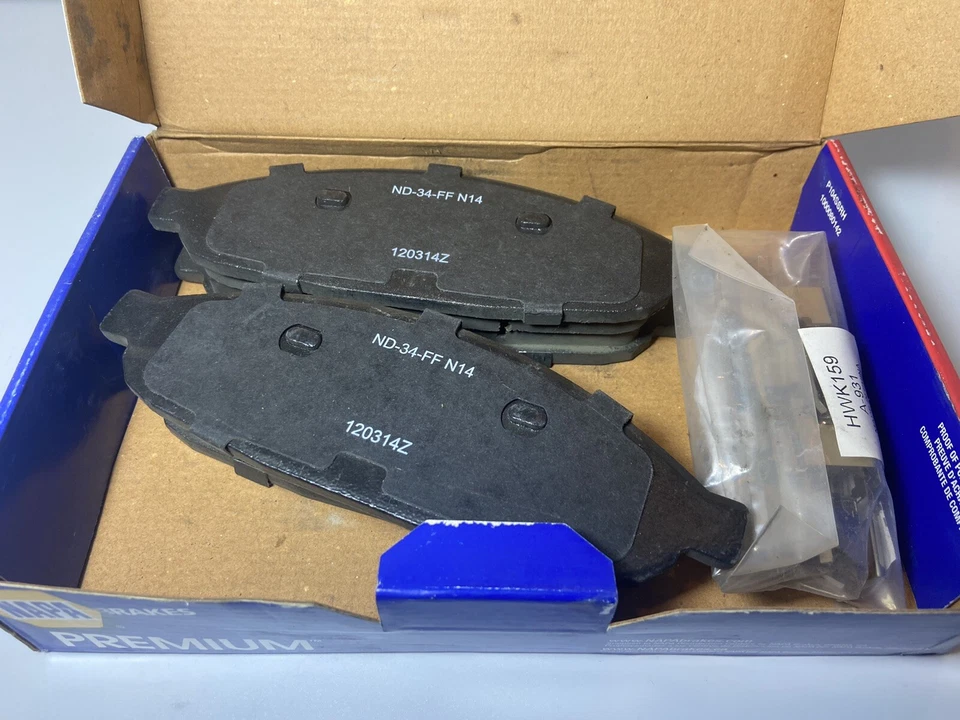 Juego de pastillas de freno delanteras semimetálicas Chrysler Pacifica SS-7898-X 2004-2008 (OR3) Foto 2 de 3