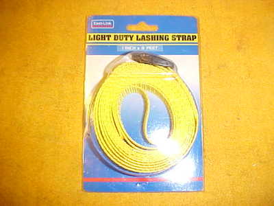 NEW LIGHT DUTY 1'' X 9 ft LASHING STRAP