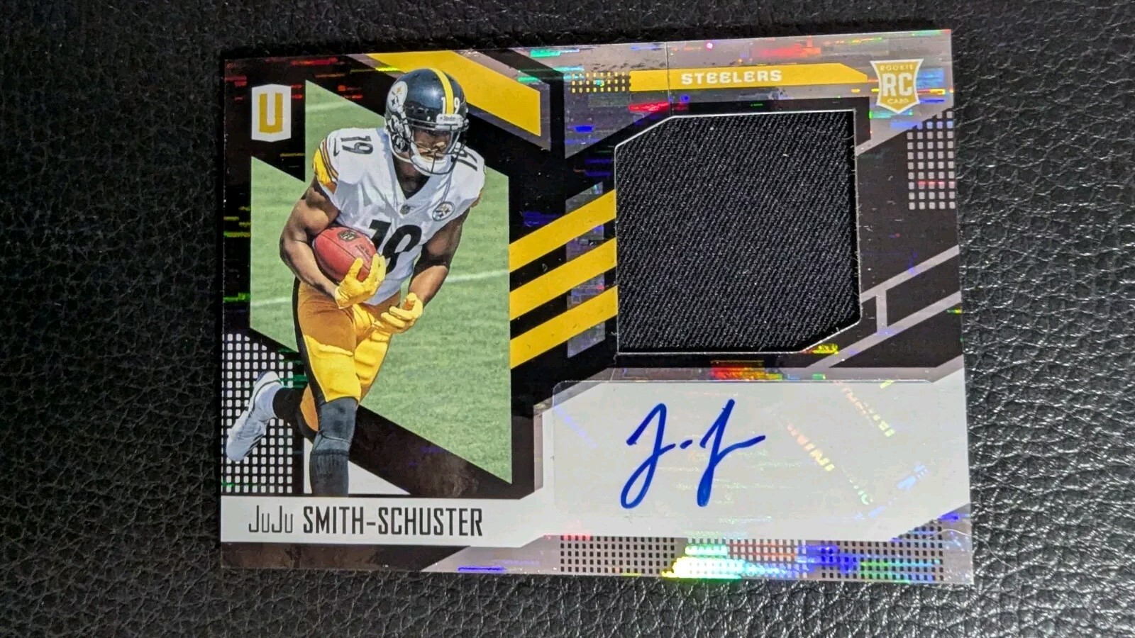 2017 UNPARALLELED JUJU SMITH-SCHUSTER AUTOGRAPH ROOKIE RPA PITTSBURGH STEELERS