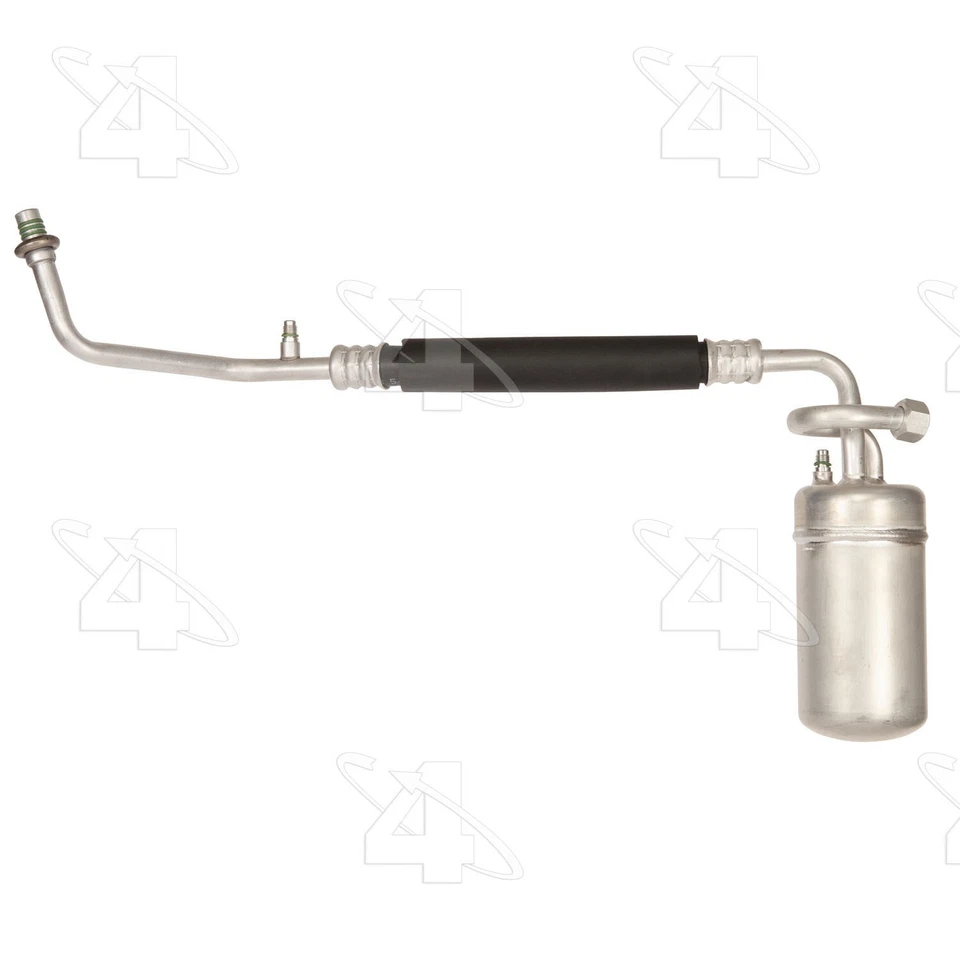 Manguera de succión de refrigerante aire acondicionado 2,3 L L4 1987-1988 4 estaciones Foto 3 de 4