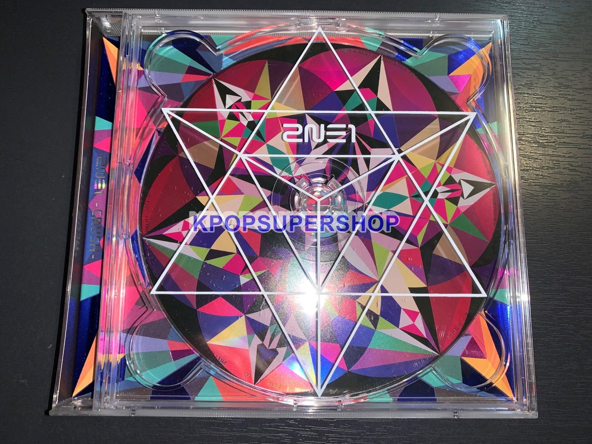 2NE1 New Album Crush CD Booklet Great OOP Rare Pink Version