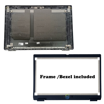 New For Dell Latitude 15 3520 E3520  LCD Back Cover W/Front Bezel 17XCF 0WXN5F
