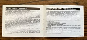 Vintage Nintendo NES The Mafat Conspiracy Game Vic Tokai