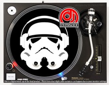 Stormtrooper DJ - 7"-12" DJ slipmat for LP turntable record player