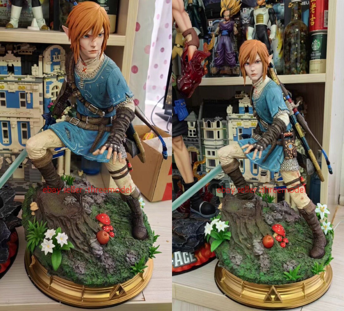 Creation Studio 1/4 Breath Of The Wild Link Resin Statue H47cm In