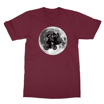 Future Friends Futurama As ET Scene Philip J. Fry Bender Unisex Tee Tshirt