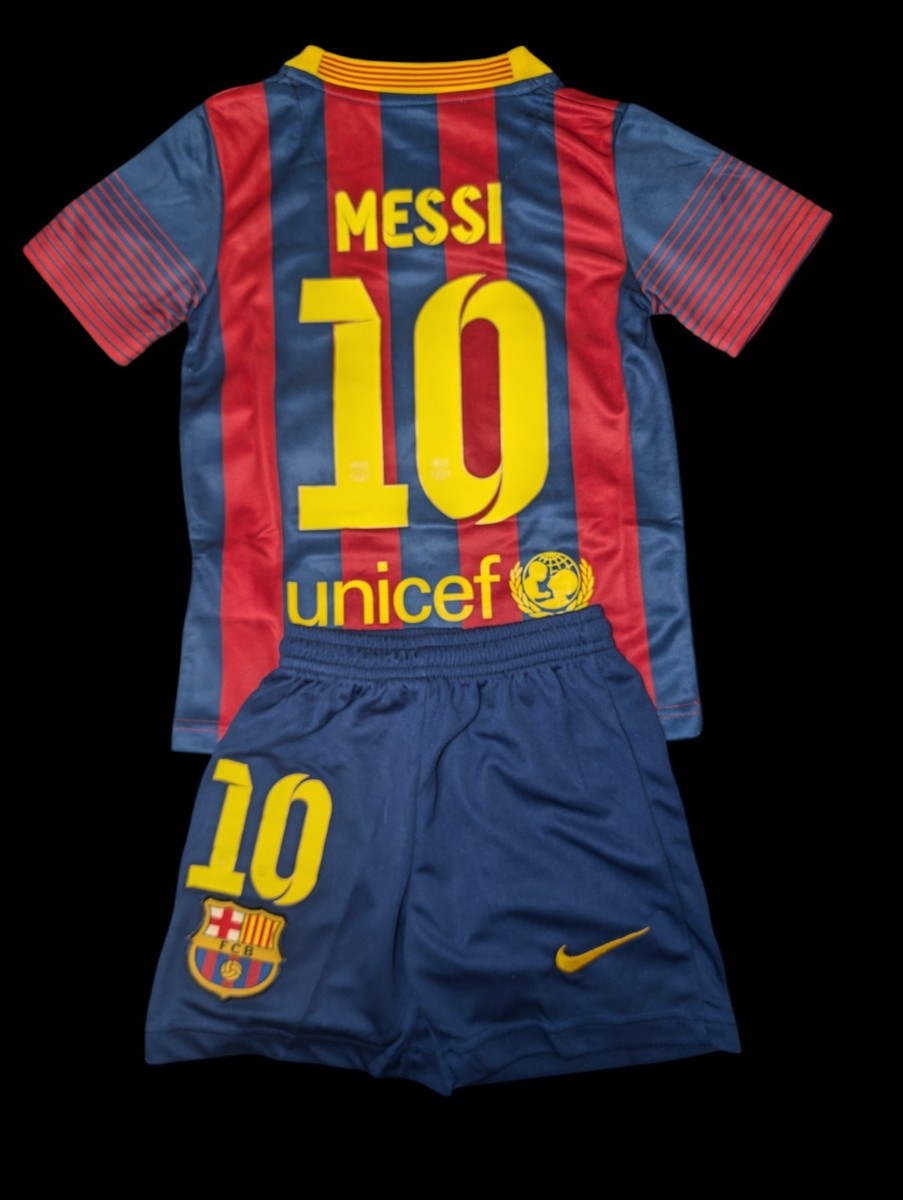 Lionel Messi #10 FC Barcelona Kids Home Jersey 13/14 | eBay