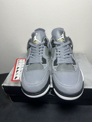 Size 9.5 - Air Jordan 4 Retro 2004 Cool Grey for sale online | eBay