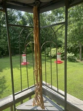 Lot Of 2 Macrame Plant Hangers 39 In Binder Twine Boho Vintage