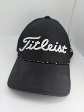 Titleist Pro V1 Black Golf Ball Cap Hat Adjustable