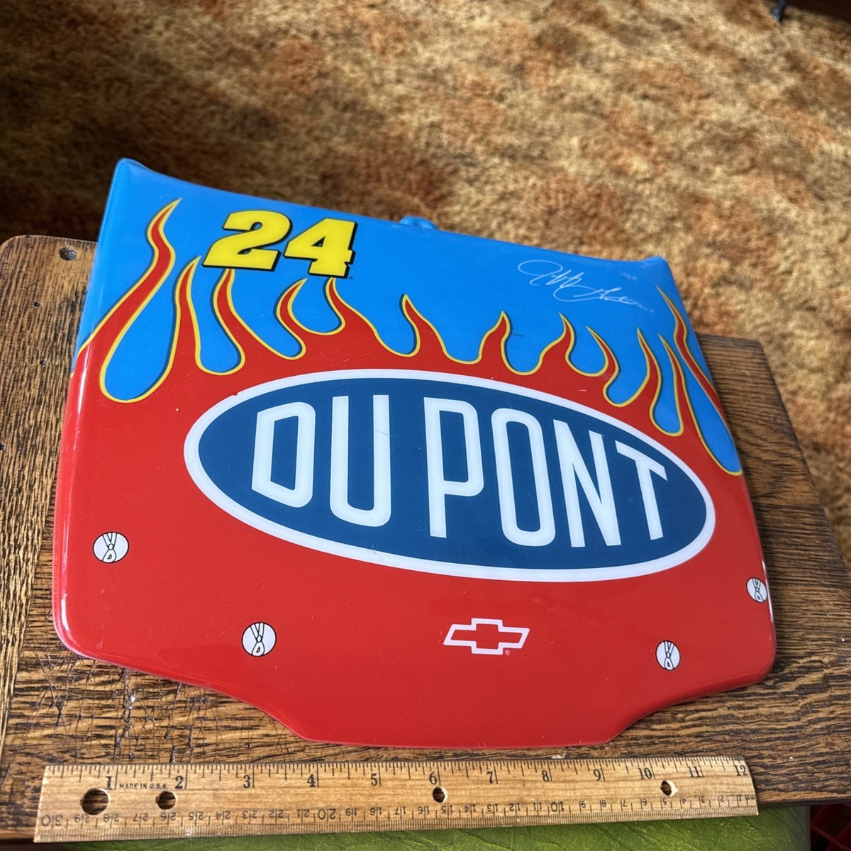 Winners Circle Nascar Jeff Gordon Plastic Replica Racecar Signed