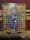 2024 Panini Mosaic - Rookies Drake Maye #303 Reactive Yellow Mosaic Prizm (RC)