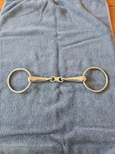 O-ring French Link Snaffle Bit Stainless Steel 6" Unbranded 