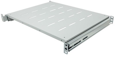 Intellinet 19'' Fachboden ausziehbar 1HE 483x600mm bis 35kg grau