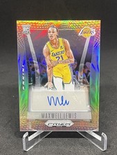 2023-24 Prizm Deca - Signatures Maxwell Lewis #DS-MAX Silver Prizm (AU, RC)