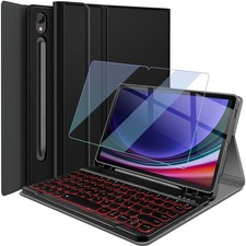 Backlit Keyboard Case for Samsung Galaxy Tab S10 Lite/ S10 FE/ S9 FE 5G 10.9 Inc