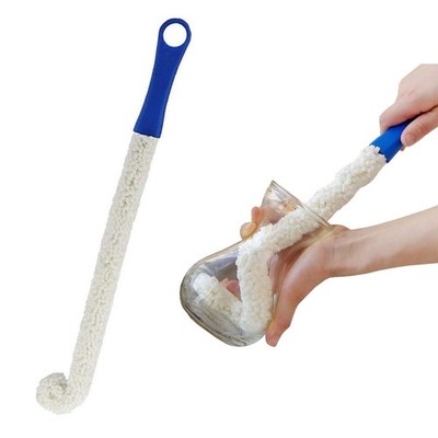 16-Inch Flexible Foam Washing Wand, Long Bottle Brush for Water Bottles