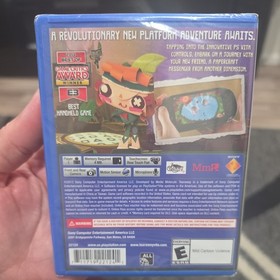 744:  Tearaway (PS Vita, PlayStation) Brand New, Black Label, Sealed!