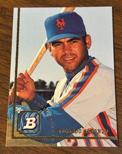 Edgardo Alfonzo 1994 Bowman #156 Rookie card (RC) New York Mets - NICE. rookie card picture