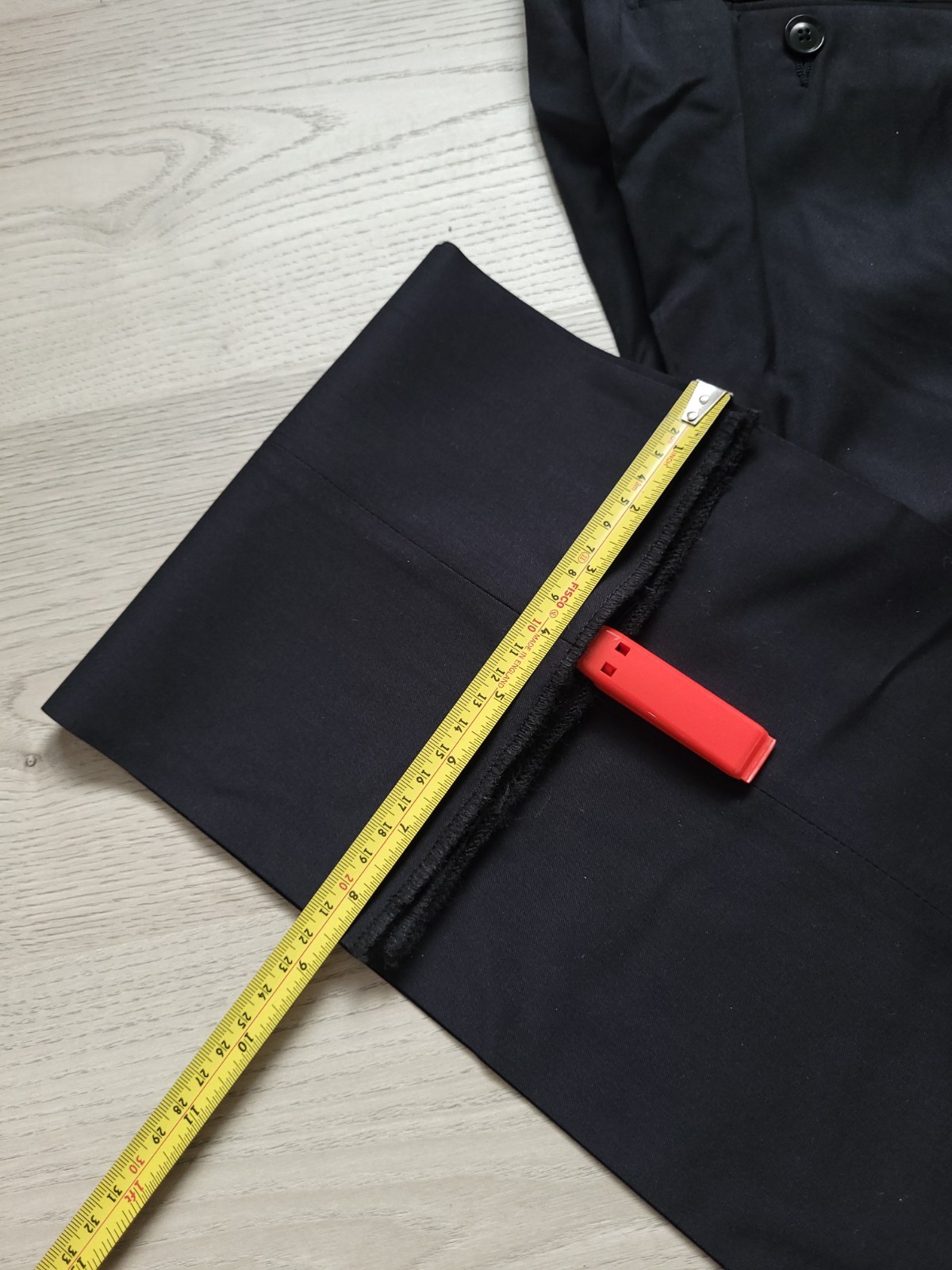 PAL ZILERI soft 100percent Wool Trousers Dark Navy Blue Color Size 46 R Waist 31 new image 8