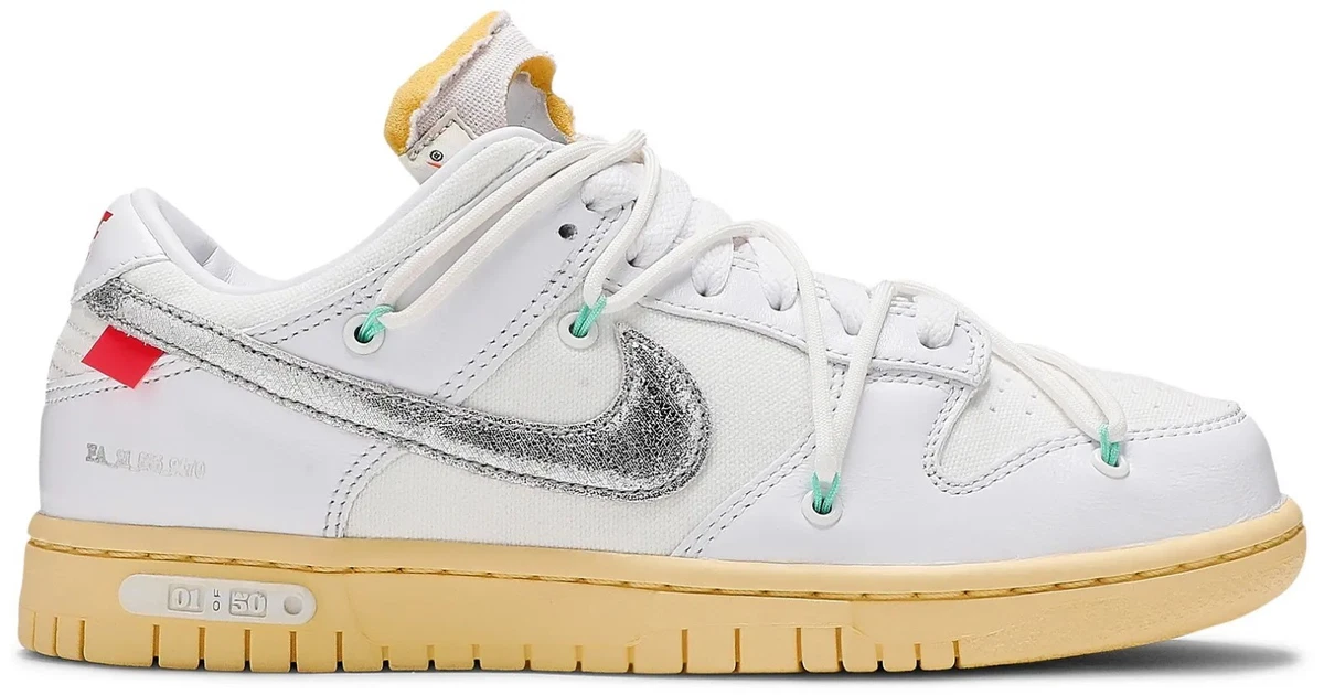 Nike Off-White x Dunk Low Lot 01 of 50 for Sale | Authenticity