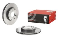 2X Bremsscheibe Prime Line - UV Coated Brembo 09.3090.11 FüR Chevrolet Daewoo