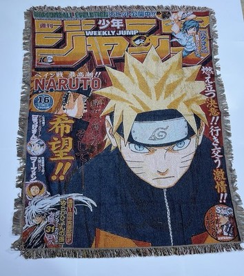 🔥NARUTO Shippuden Big Tapestry Anime Woven Throw Blanket Wall Art
