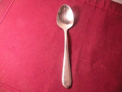 1 Teaspoon Hampton Silversmiths RACHELLE FROSTED 6 1/2''