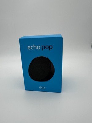 Amazon Echo Pop (Neuste Gen) Smart Lautsprecher mit Alexa NEU & OVP Anthrazit