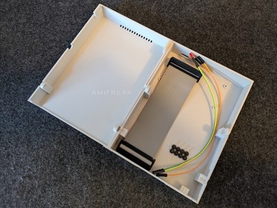   DIY KIT - GEHÄUSE / CASE / FÜR GREASEWEAZLE V4.1 - 3,5'' FLOPPY DRIVE - WEISS