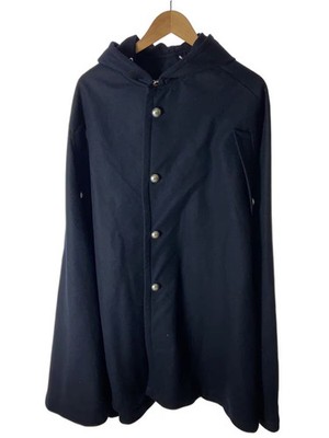 WAIPER FRENCH WOOL CAPE Jacket Navy