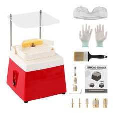 Stained Glass Kits: 110V 4200RPM Stained Glass Grinder with Double Layer