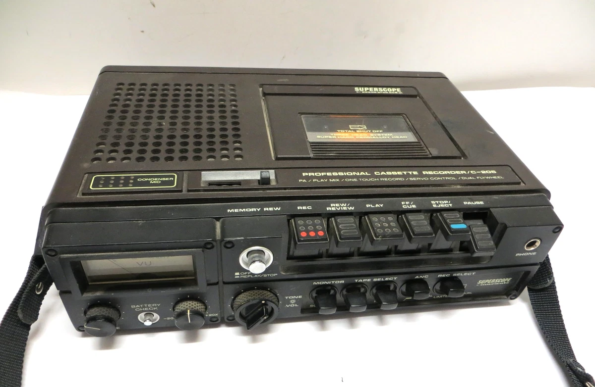 Professional Cassette Recorder In Vintage Cassette Decks for sale
