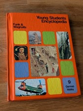 1970s Funk & Wagnalls Young Students Encyclopedia No 9 GER - HOB